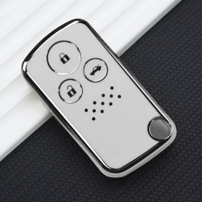 Coque pour Honda CR-V, Fit, Shuttle, Freed, Spike, StepWGN, RG1, Spada, CR-Z (3 boutons)