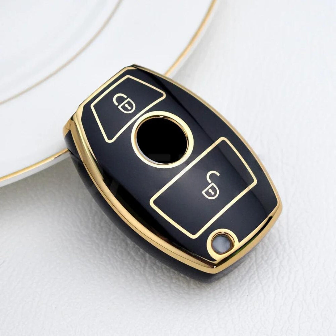 Coque pour Mercedes Benz (2 bouton)