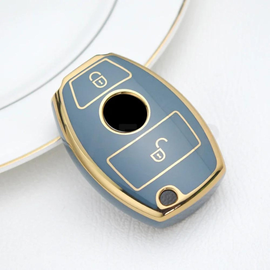 Coque pour Mercedes Benz (2 bouton)