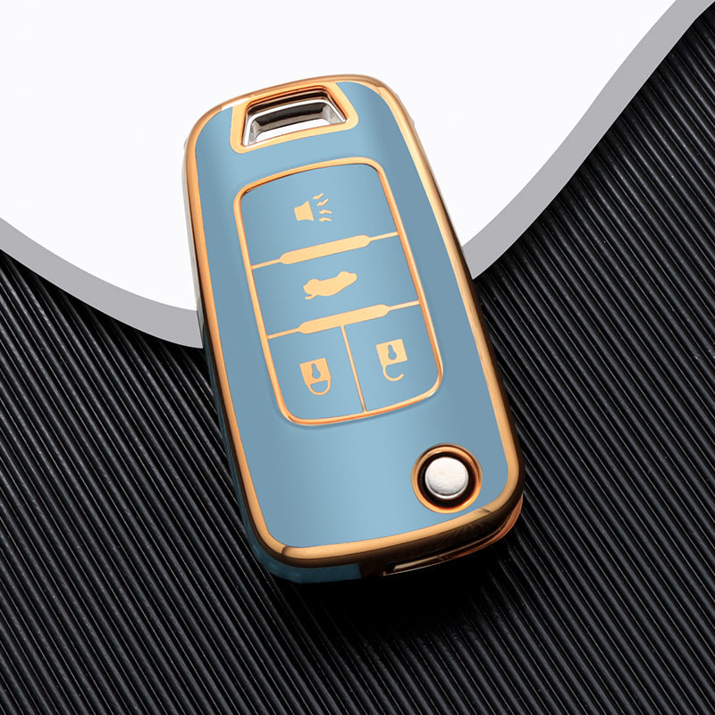 Coque pour Chevrolet Cruze, Aveo, Trax, Sail, Malibu y Captiva (4 Botones)