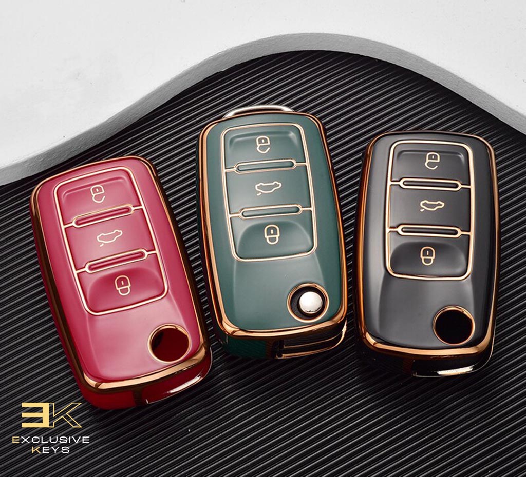 Coque pour Volkswagen Polo, Golf, Passat, Touareg, Tiguan, Beetle, Caddy, T5, Up, Eos