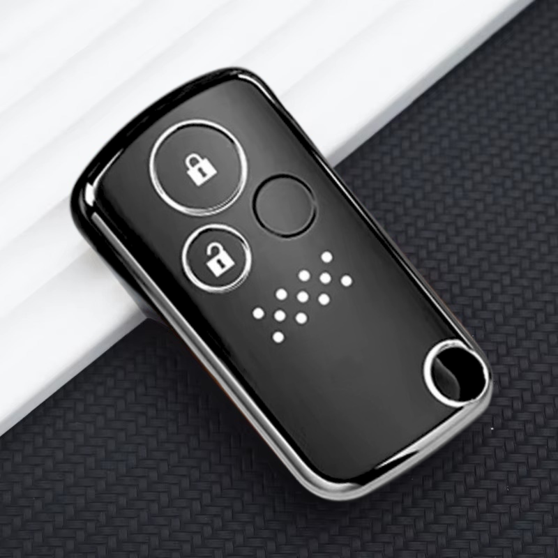 Coque pour Honda CR-V, Fit, Shuttle, Freed, Spike, StepWGN, RG1, Spada, CR-Z (2 boutons)