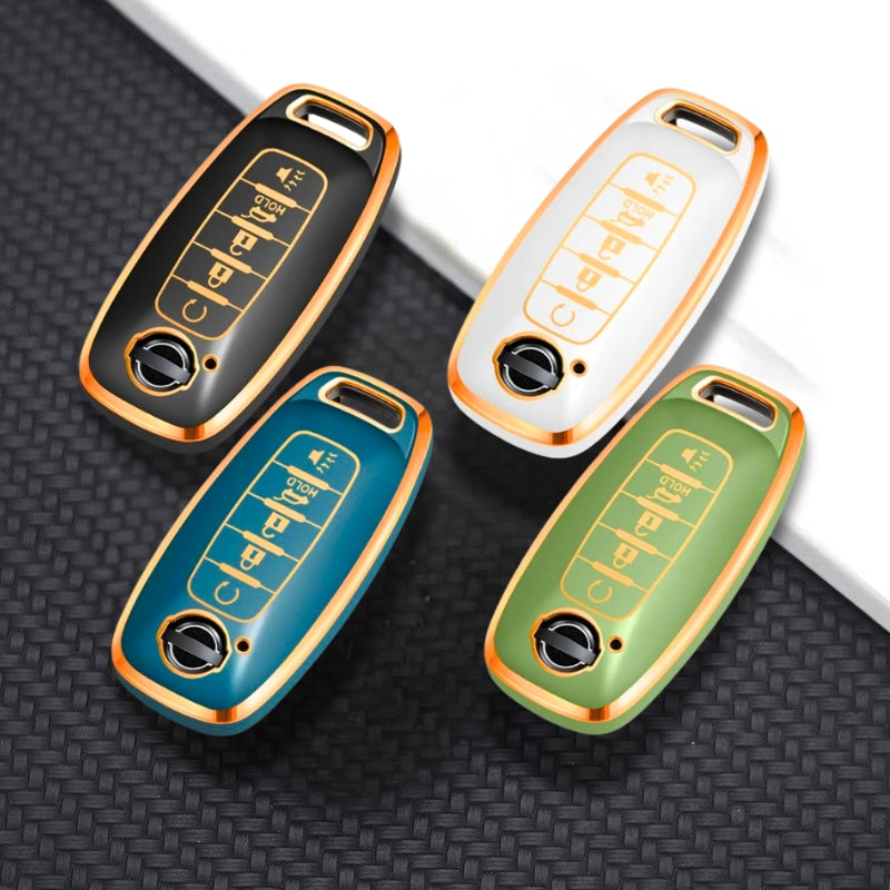 Coque pour Nissan Versa, X-Trail T33, Serena, Rogue, Kicks, Pathfinder, Ariya, Rogue – 5 boutons