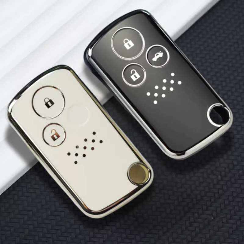 Coque pour Honda CR-V, Fit, Shuttle, Freed, Spike, StepWGN, RG1, Spada, CR-Z (3 boutons)