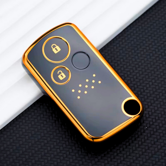 Coque pour Honda CR-V, Fit, Shuttle, Freed, Spike, StepWGN, RG1, Spada, CR-Z (2 boutons)