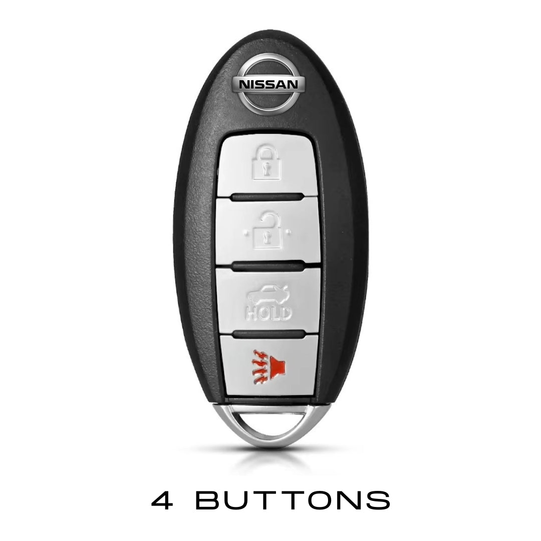 Coque de clé Nissan– 4 boutons