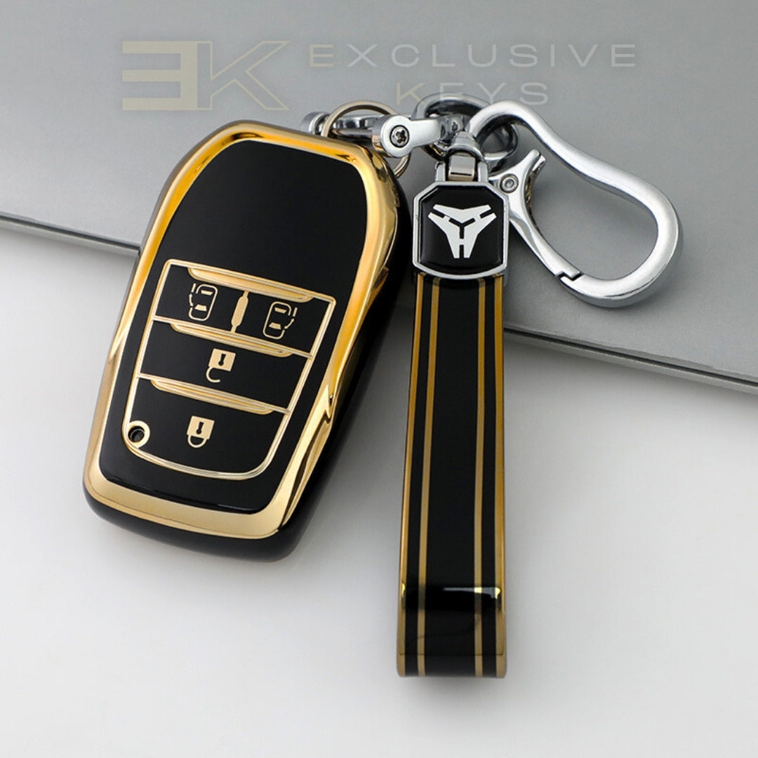 Coque de clé intelligente Toyota – 4 boutons (portes coulissantes doubles)