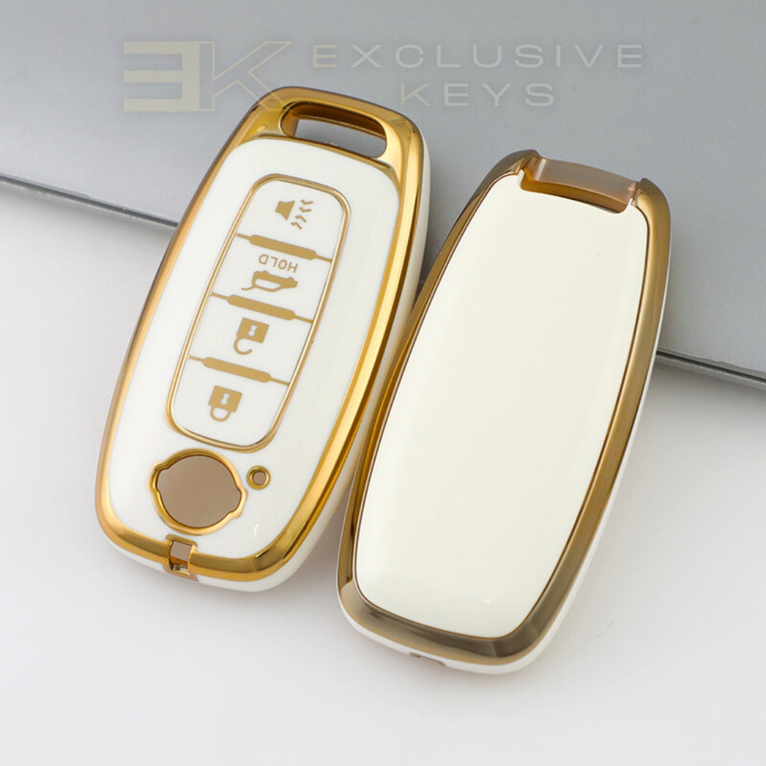 Coque de clé intelligente Nissan – 4 boutons (ouverture coffre – MAINTENIR)