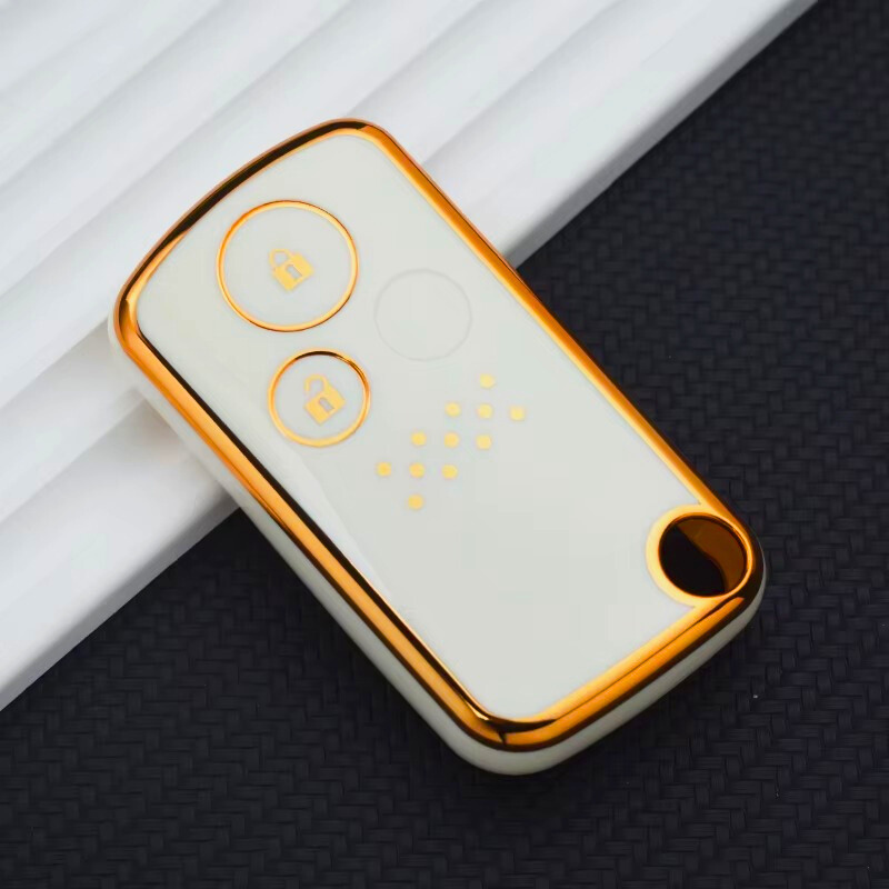 Coque pour Honda CR-V, Fit, Shuttle, Freed, Spike, StepWGN, RG1, Spada, CR-Z (2 boutons)