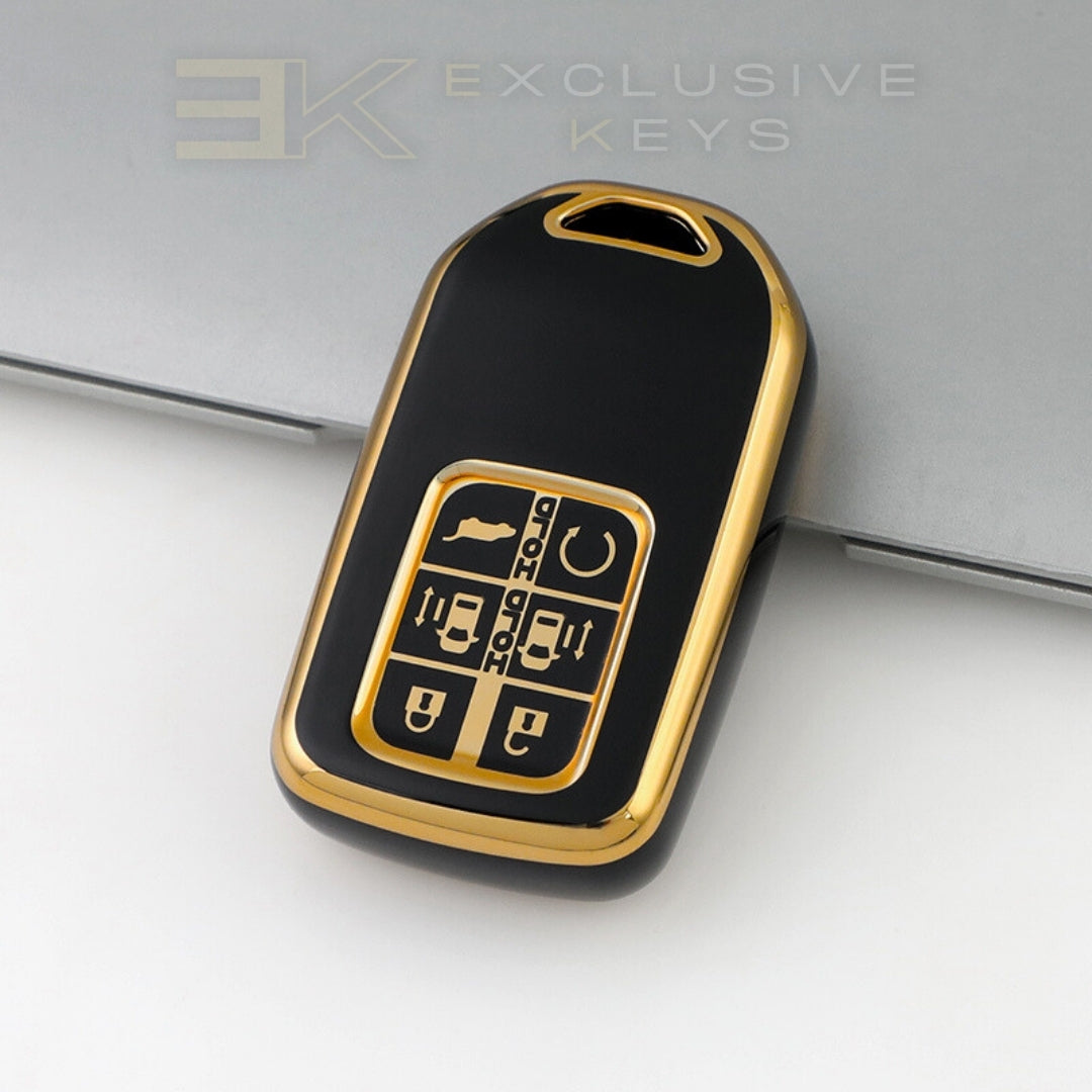 Coque pour Honda Accord, Civic, CR-V, Pilot, Ridgeline, Odyssey, Passport (6 boutons)