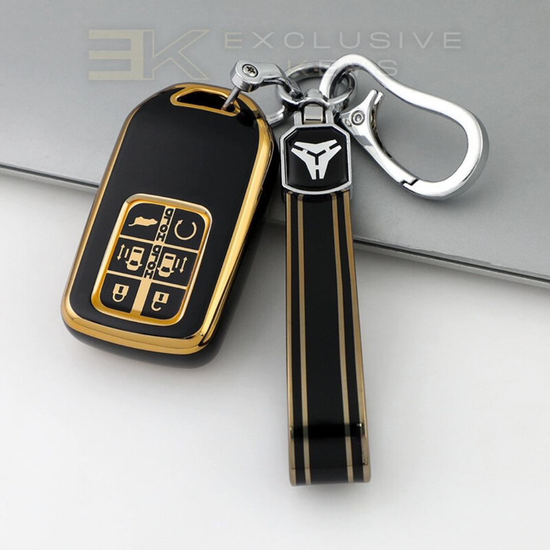 Coque pour Honda Accord, Civic, CR-V, Pilot, Ridgeline, Odyssey, Passport (6 boutons)