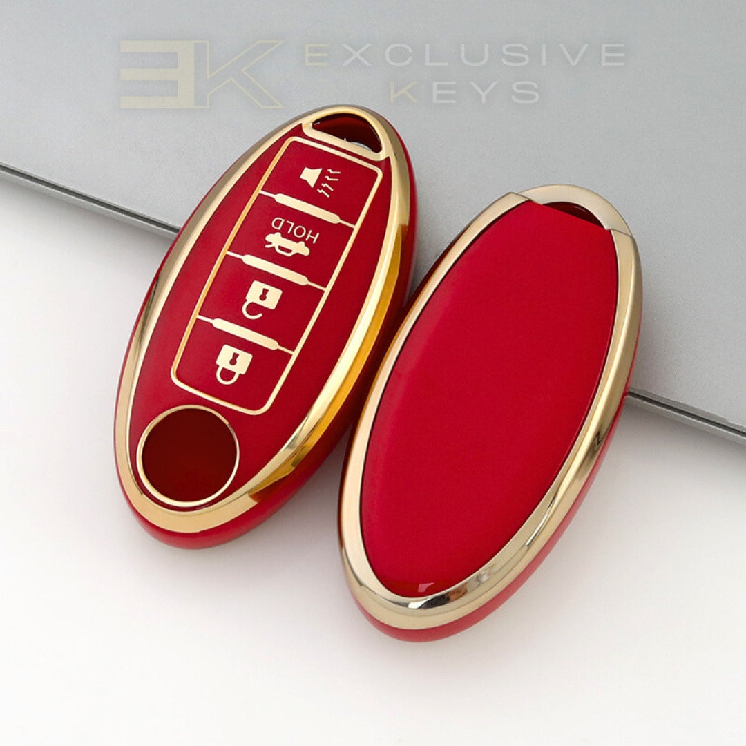 Coque de clé Nissan– 4 boutons