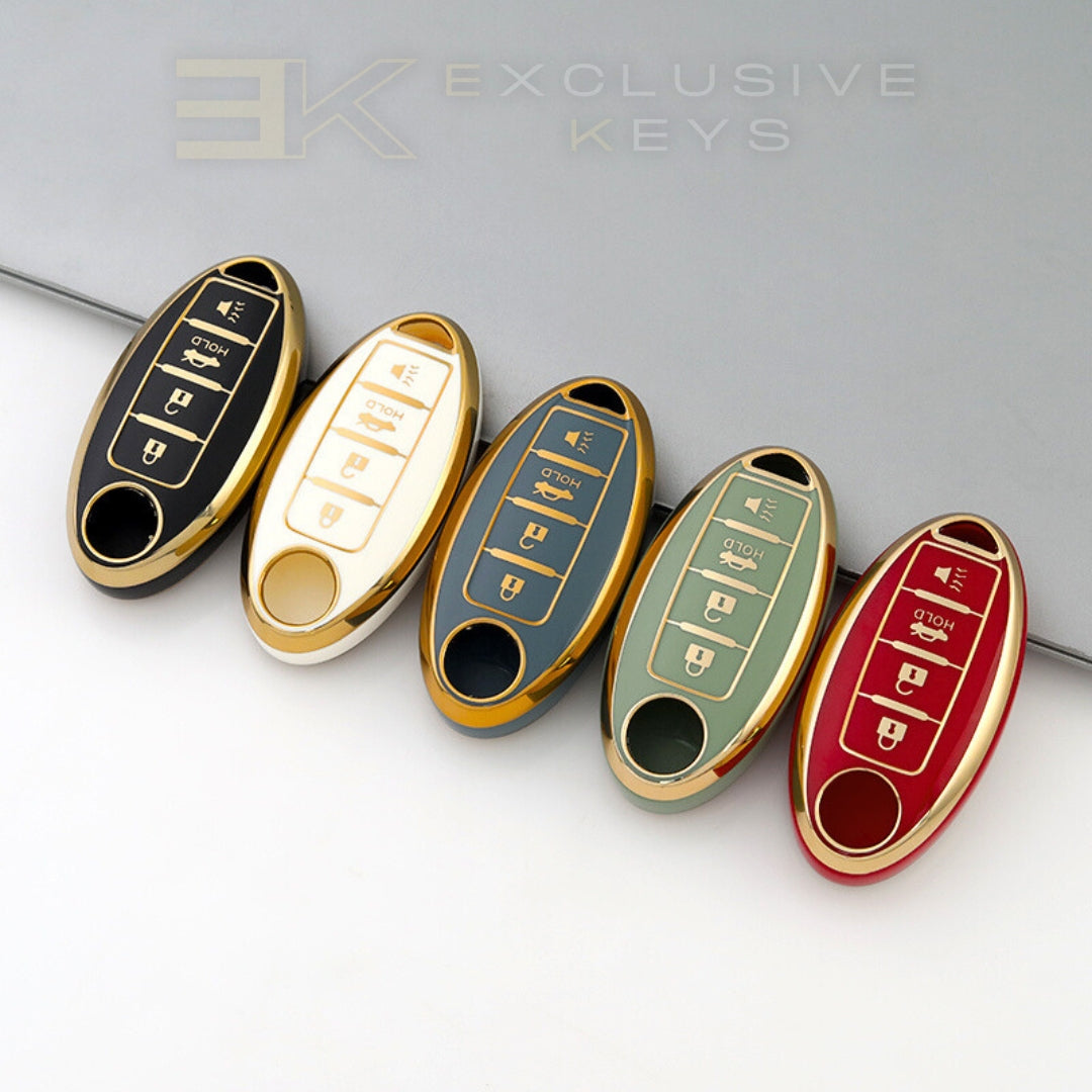 Coque de clé Nissan– 4 boutons