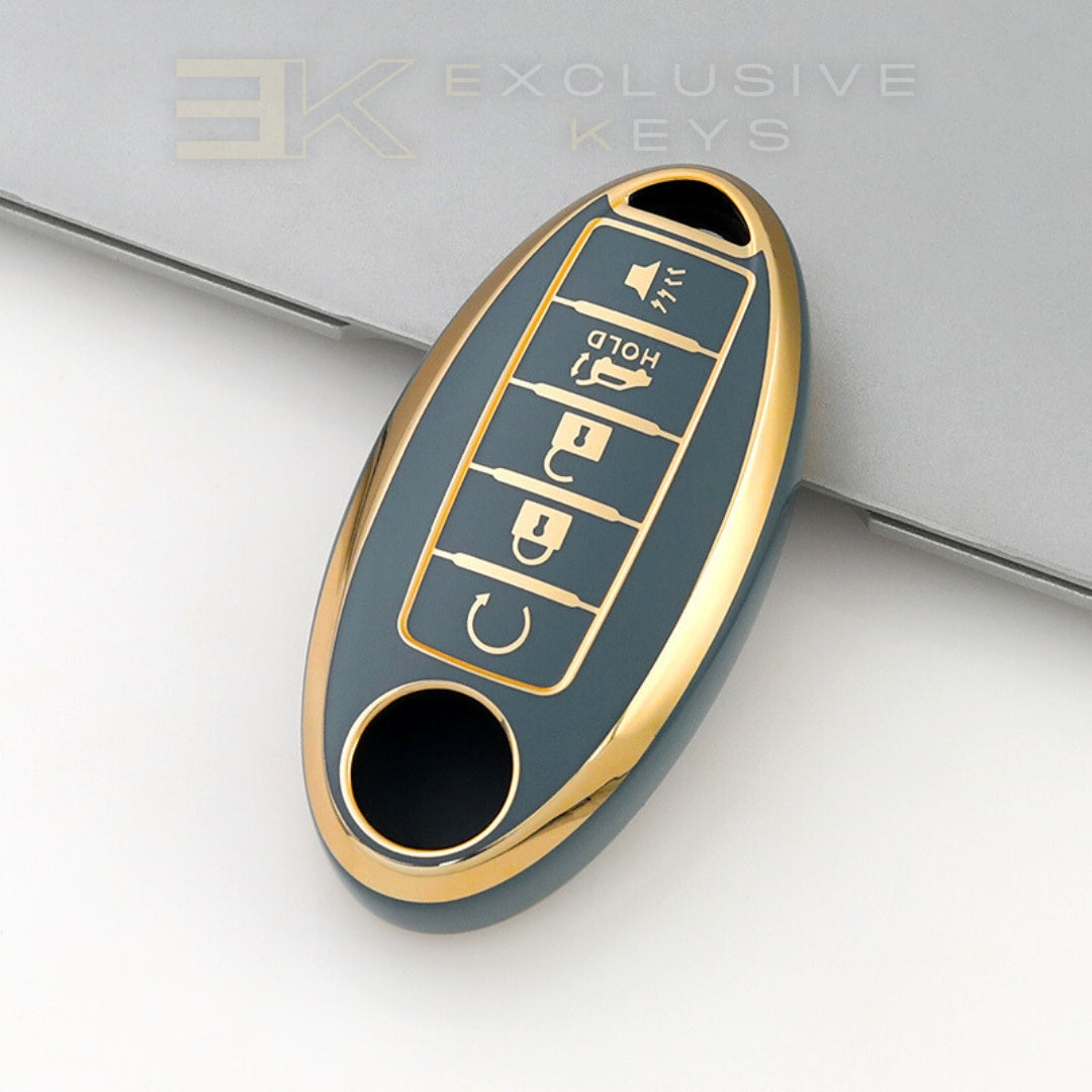 Coque de clé Nissan– 5 boutons