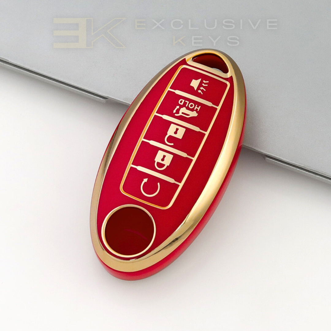 Coque de clé Nissan– 5 boutons