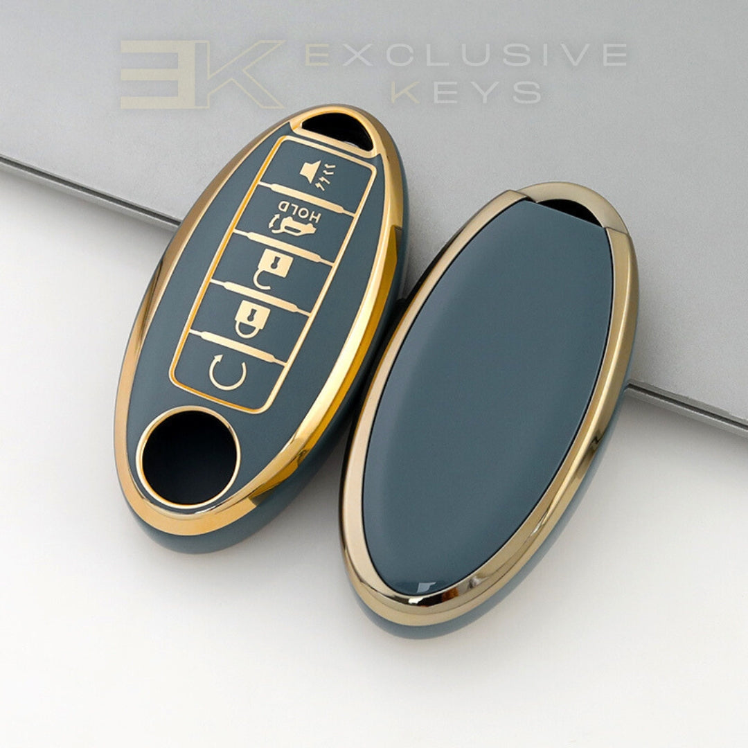 Coque de clé Nissan– 5 boutons