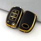 Coque de clé Hyundai – 3 boutons (coffre HOLD – bouton central)