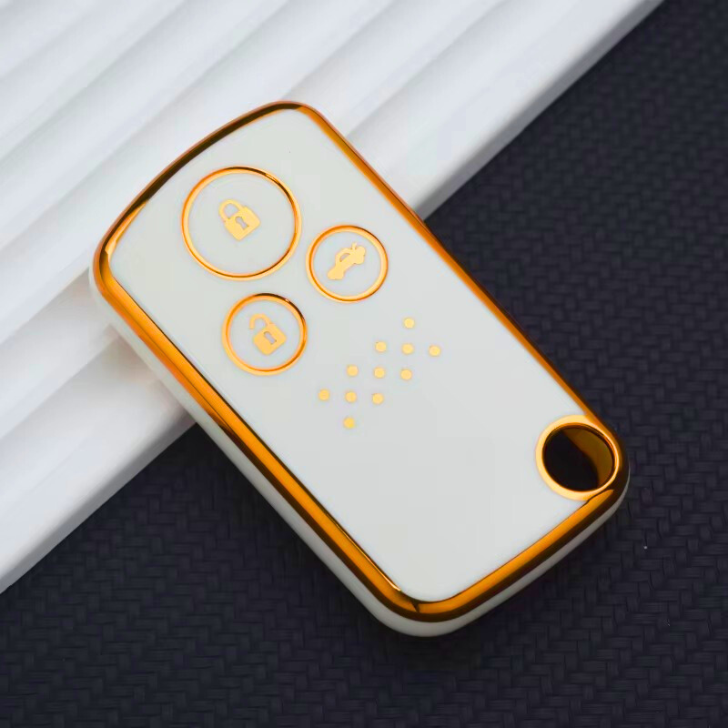 Coque pour Honda CR-V, Fit, Shuttle, Freed, Spike, StepWGN, RG1, Spada, CR-Z (3 boutons)