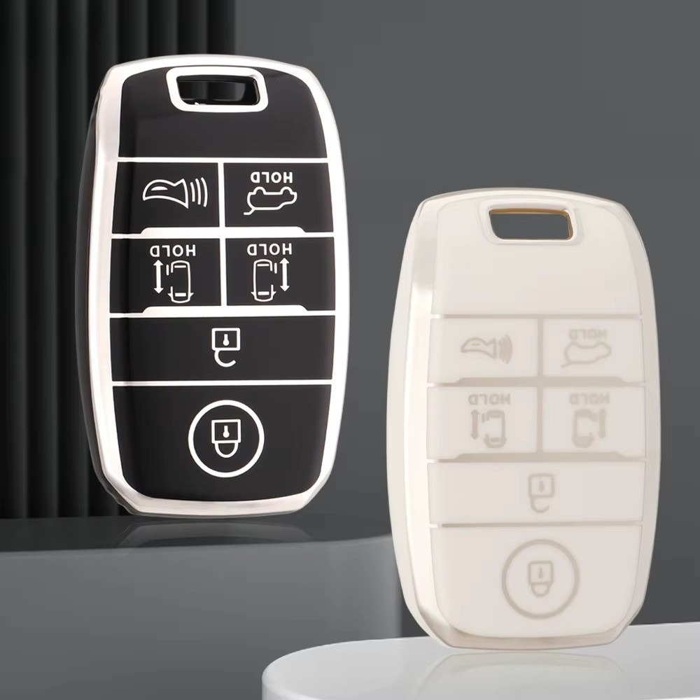 Coque pour Kia Sedona, Grand Carnival, Sorento, L580 – 6 boutons