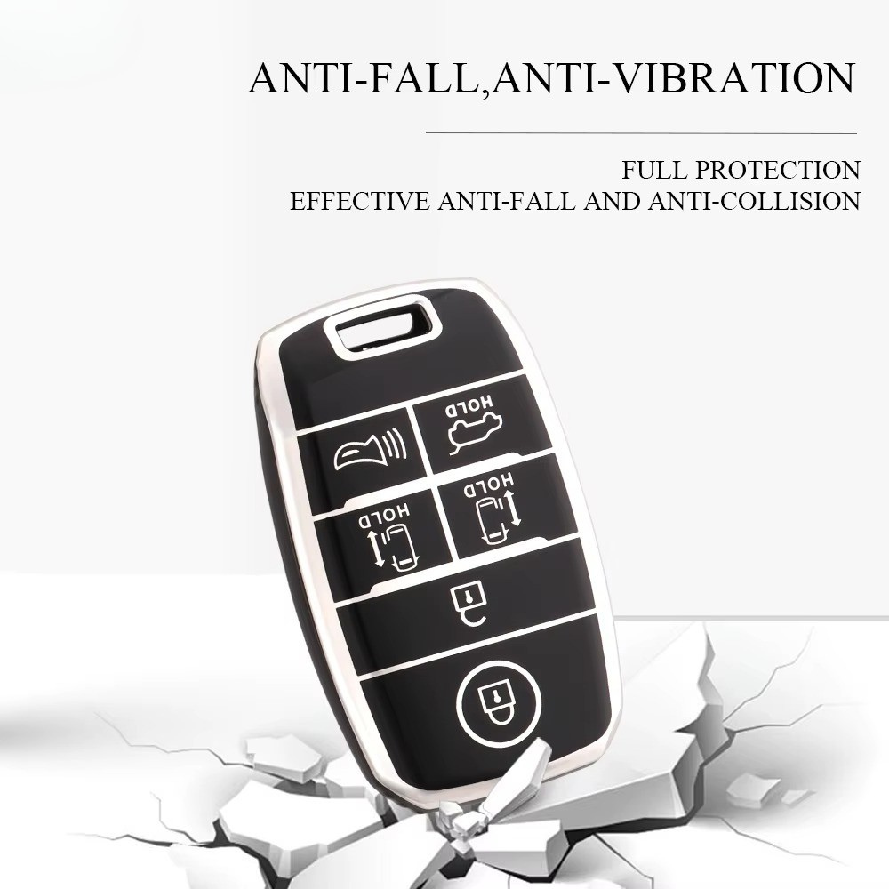 Coque pour Kia Sedona, Grand Carnival, Sorento, L580 – 6 boutons