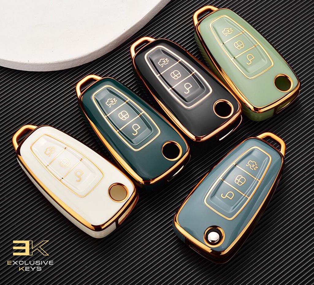 Coque pour Ford Focus 2, 3, C-Max, S-Max, Fiesta, Mondeo, Kuga, EcoSport, Ranger, Escape et Galaxy