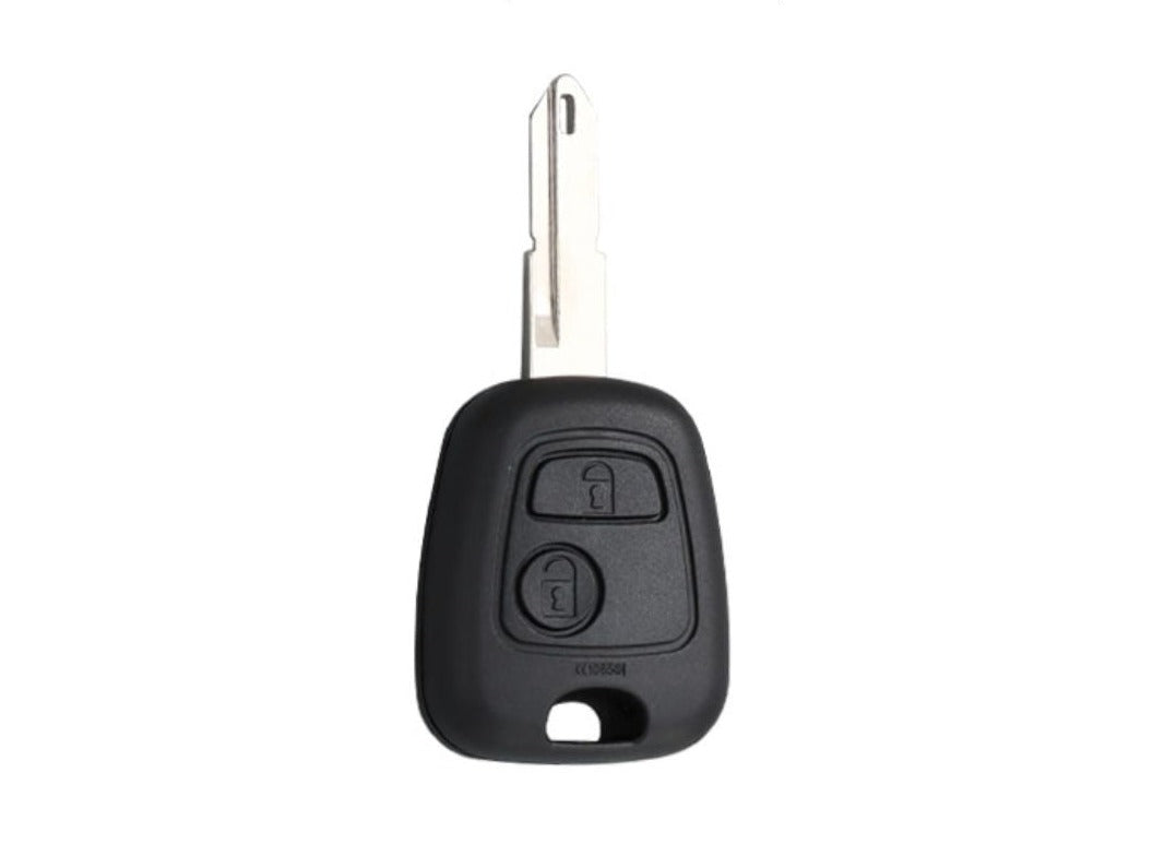 Coque pour Peugeot 106, 107, 206, 207, 306, 307, 406, 407 (2 Botones)